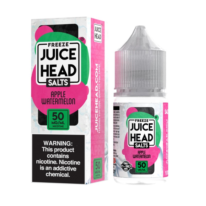 Juice Head Salts Apple Watermelon FREEZE 30mL, juice head freeze salts